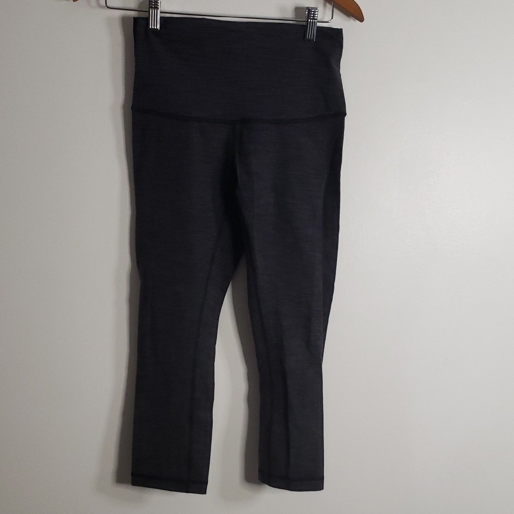 Dark Gray High-Waisted Leggings